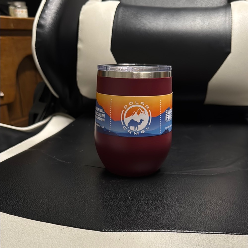 Insulated Wine Tumbler - Red